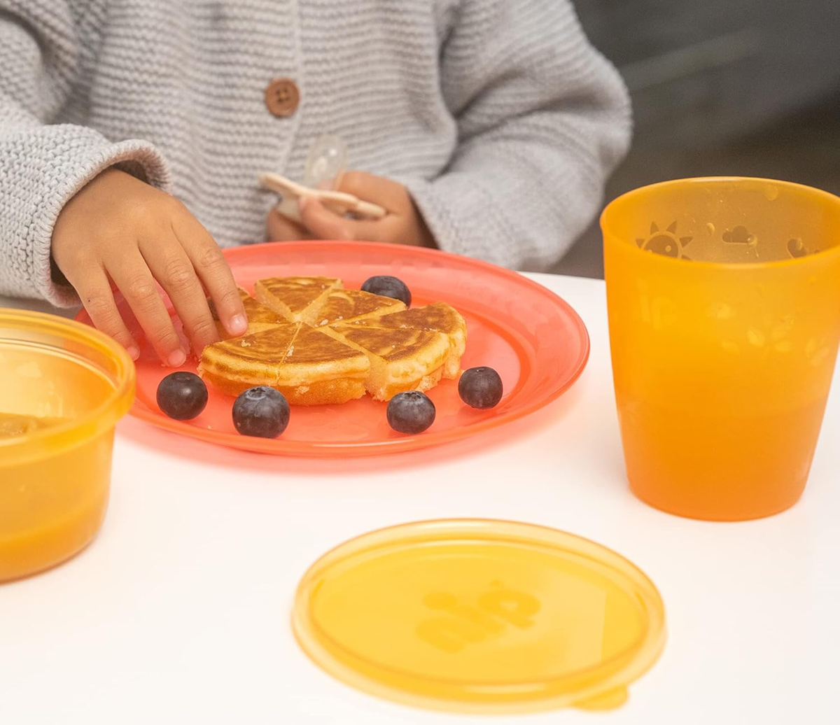 platos para niños 4 unidades 19 cm 6 m+