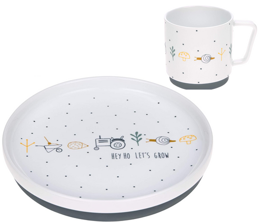 LÄSSIG Garden Explorer 2 részes porcelán étkészlet