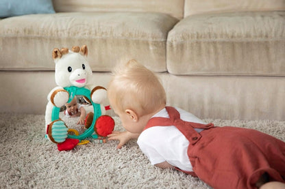 VULLI miroir multifonction pour lit bébé, poussette, siège auto GIRAFE SOPHIE