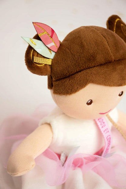 DOUDOU et COMPAGNIE Păpușă de pluș Prințesa Ombelline 27 cm