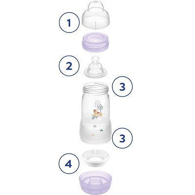 MAM Easy Start hasfájás elleni cumisüveg 320 ml 4 hó+