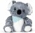 KALOO Les Amis plüss ölelhető KOALA CHOUCHOU 14 cm