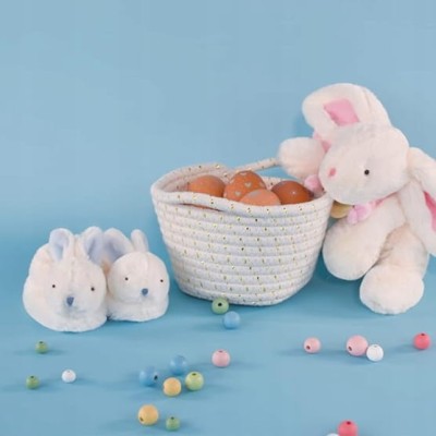 DOUDOU et COMPAGNIE puha babacipő csörgővel GHOSTS