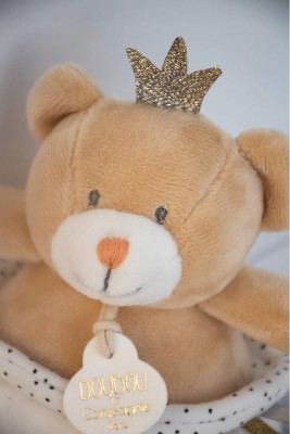 DOUDOU et COMPAGNIE plüssjáték Medve Király 20 cm