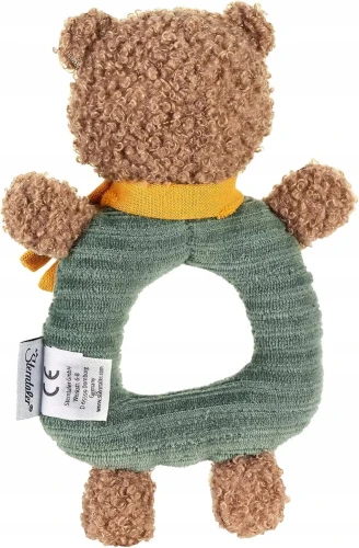 NATTOU pamut markológép csörgővel BEN Bear 17 cm