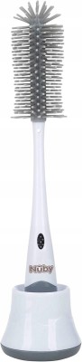 NUBY 2 az 1-ben cumi- és üvegmosó kefe 30 cm + tartó