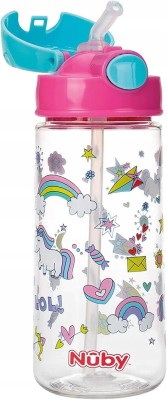 NUBY Szívószálas kulacs Tritánból, szívószállal, 4 hó+ 540 ml