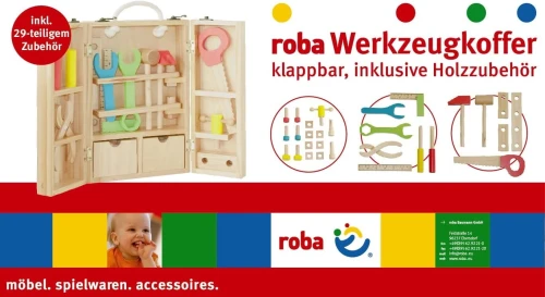 ROBA fa szerszámos bőrönd
