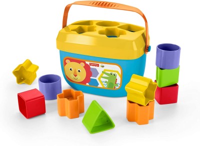 FISHER-PRICE formaválogató Első építőkockák 10 kocka 6hó+