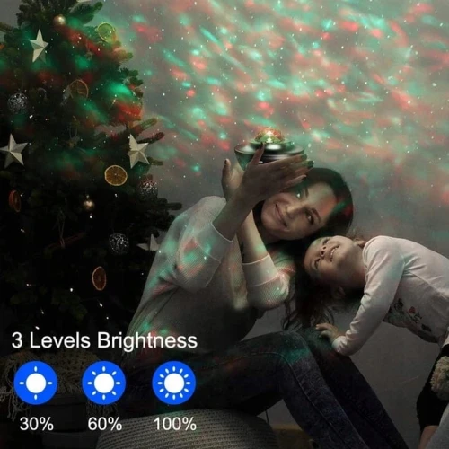 VOKSUN LED Bluetooth csillagvetítő + távirányító