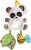 FISHER-PRICE FGH91 csörgős babakocsi és autósülés függő, 37 cm PANDA