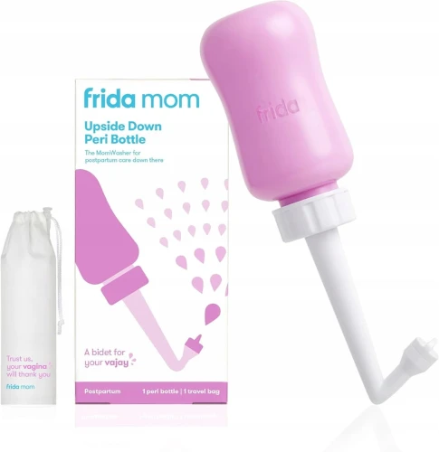 FRIDA Mom szülés utáni ápoló palack Peri 295 ml + tok
