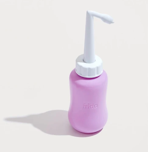 FRIDA Mom szülés utáni ápoló palack Peri 295 ml + tok