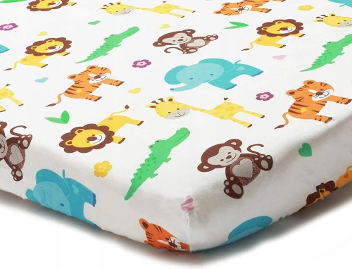 NIIMO Jungle takaró, lepedő, 2x párnahuzat