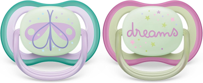 PHILIPS AVENT Ultra Air Night cumik x 2 0-6 hó VILÁGÍT A SÖTÉTBEN