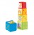 FISHER-PRICE állatos rakosgató piramis 5 db-os, 6 hónapos kortól