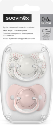 SUAVINEX SX PRO anatómiai cumi x2 szilikon 0-6 hó