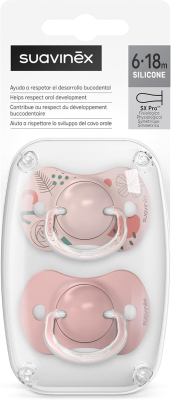 SUAVINEX SX PRO anatómiai cumi 6-18 hó szilikon x2