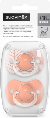 SUAVINEX SX PRO anatómiai cumi 18 hó+ szilikon x2