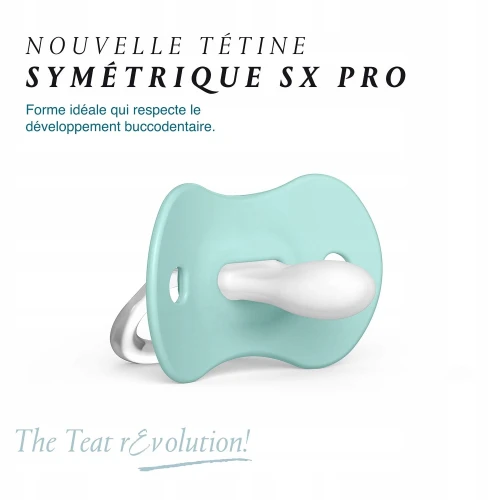 SUAVINEX SX PRO anatómiai cumi 18 hó+ szilikon x2