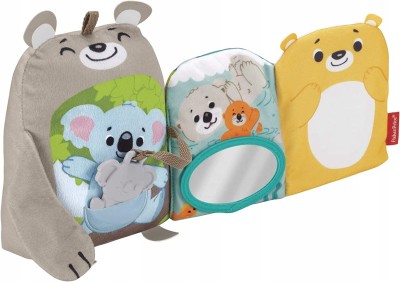 FISHER-PRICE érzékszervi fejlesztő könyvecske 3 hó+