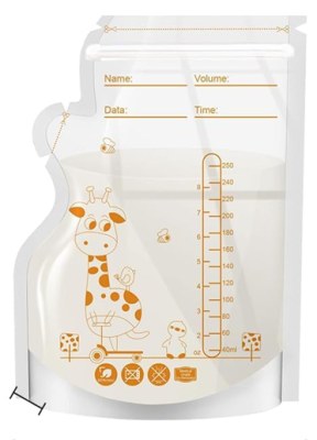 MOMCOZY Anyatejtároló Zacskók 60db 250ml
