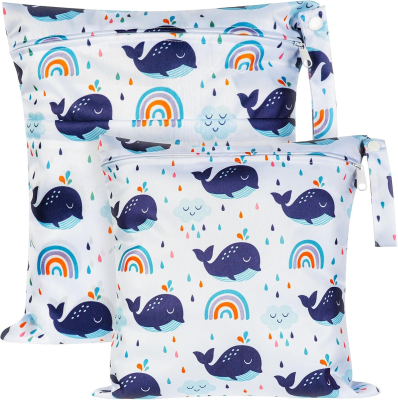 VÍZÁLLÓ nedves pelenka zsák x2 30x36 / 30x28