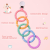 VICLOON szilikon rágóka 3 hó+ BPA mentes