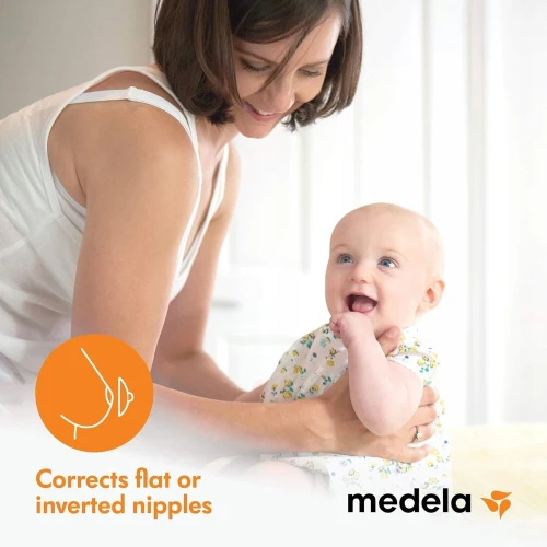 MEDELA mellbimbóformáló készlet, mellbimbóvédő kagylók