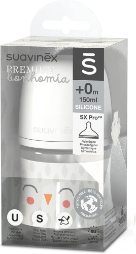 SUAVINEX PREMIUM cumisüveg SX PRO 150 ml 0hó+