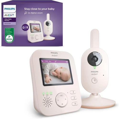 PHILIPS AVENT SCD881/26 babaőrző 2,8in éjjellátó altatódalokkal