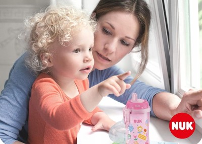 NUK Kiddy Cup PALACK klipsszel 300 ml