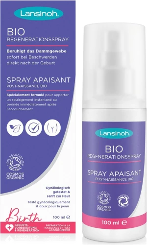 LANSINOH organikus, szülés utáni intim területek nyugtató spray 100ml