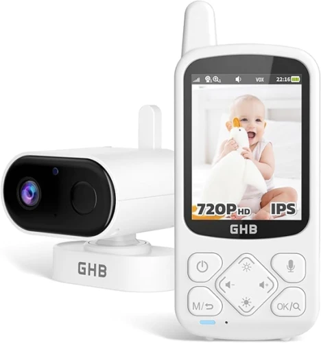 GHB ABM800 digitális babaőrző 2,8" LCD