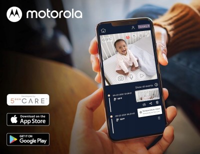 MOTOROLA VM85 Connect elektronikus bébiőr 5" FHSS