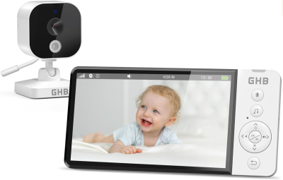 GHB ABM700C digitális babaőrző 5" LCD