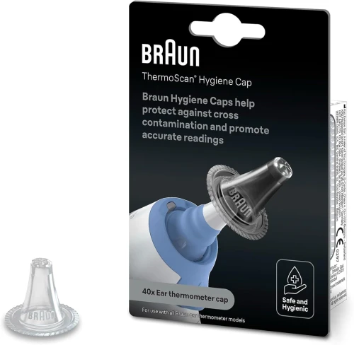 BRAUN LF40 védőburkolatok fülhőmérőhöz Thermoscan 40 darab