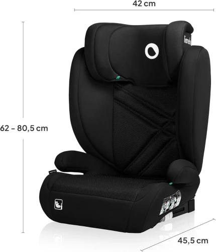 LIONELO HUGO i-Size autósülés 2-es és 3-as csoport ISOFIX