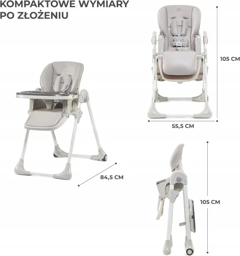 KINDERKRAFT YUMMY etetőszék tálcával