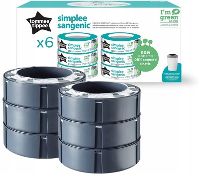 TOMMEE TIPPEE SIMPLEE SANGENIC utántöltő x6