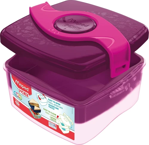 LUNCHBOX uzsonnás doboz két rekesszel 1,4l