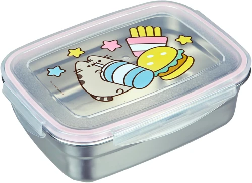 PUSHEEN uzsonnás doboz rozsdamentes acél 0,55l