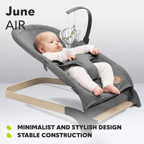 LIONELO JUNE AIR baba hintaszék fekvőszék 9 kg-ig