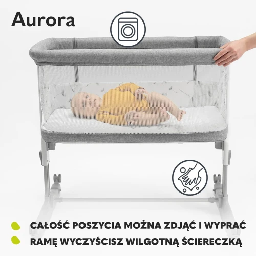 LIONELO AURORA 3 az 1-ben állítható babaágy