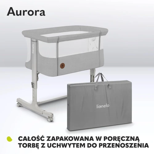 LIONELO AURORA 3 az 1-ben állítható babaágy