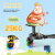 BUGGY BOARD univerzális babakocsi fellépő, 25 kg-ig, LED kerekekkel