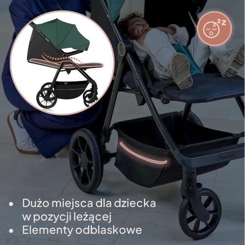 LIONELO MIRA sport babakocsi 22 kg-ig