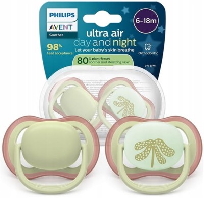 PHILIPS AVENT Ultra Air Day&Night cumik x 2 6-18 hó VILÁGÍT A SÖTÉTBEN