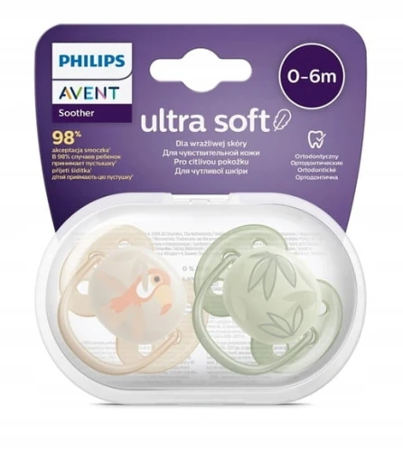 PHILIPS AVENT Ultra Soft Forest Friends cumik x 2 0-6 hó
