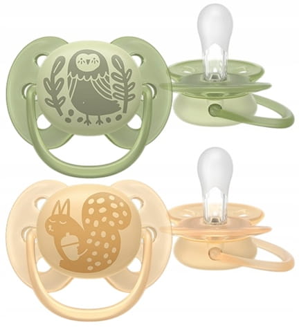 PHILIPS AVENT Ultra Soft Forest Friends cumik x 2 6-18 hó